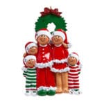 Christmas Pajama Family of 5-Ethnic