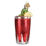 Bloody Mary Drink Glass Ornament