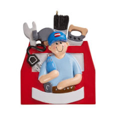 Handy Man Ornament