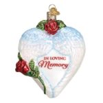 Old World Christmas In Loving Memory Ornament