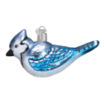 Old World Christmas Bright Blue Jay Ornament