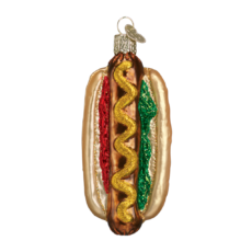Old World Christmas Hot Dog Ornament