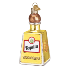Old World Christmas Tequila Bottle Ornament