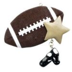 Football Star Ornament