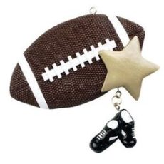 Football Star Ornament