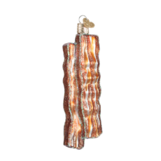 Bacon Glass Ornament