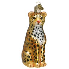 Old World Christmas Leopard Ornament