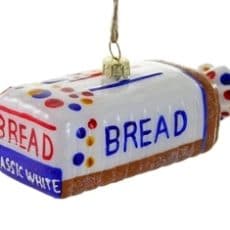 Loaf of Bread Glass Ornament