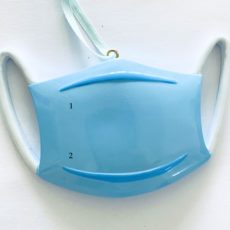 Blue Mask Ornament