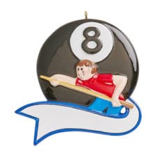 Billiards Pool Game Ornament