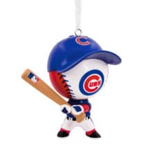 Chicago Cubs Baseball Ornament