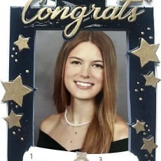 Congrats Graduation Frame Ornament