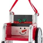 Snowman Wheelchair Ornament