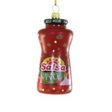 Chunky Salsa Glass Ornament