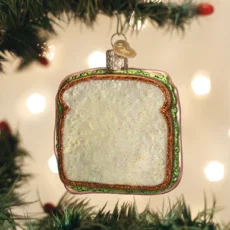 HAM AND CHEESE SANDWICH ORNAMENT