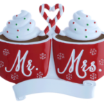 OR2345 – Mr. & Mrs. Hot Cocoa Personalized Christmas Ornament