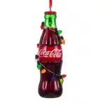 Coca-Cola Bottle with Light String.