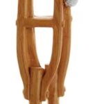 Crutches with Santa Hat Ornament