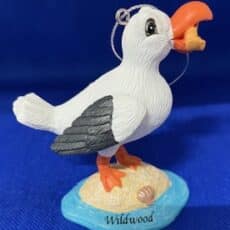 Sea Gull with French Fries Wildwood Ornament