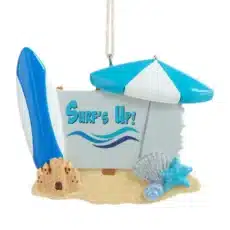 Surf's Up Beach Ornament