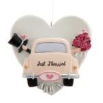 JUST MARRIED WEDDING CAR