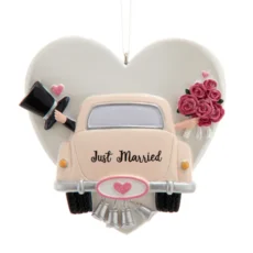 JUST MARRIED WEDDING CAR