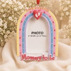 "Mommy To Be" Picture Frame Ornament