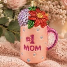 Best Mom Mug Ornament