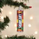 Lifesaver Glass Ornament