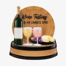 Wine Tasting Personalized Ornament