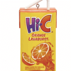 HI-C Orange Lavaburst Ornament