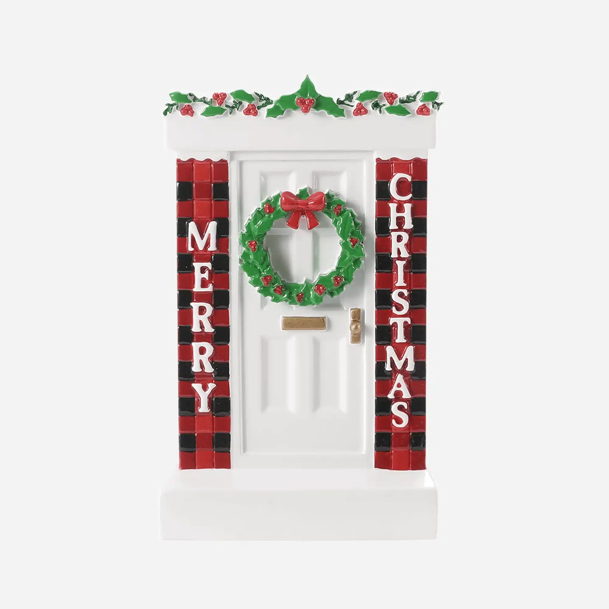 OR3016.jpg Merry Christmas Personalized Door Ornament - Image 1