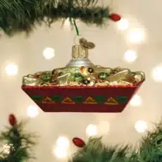 Nachos Glass Ornament