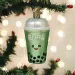 Boba Tea Glass Ornament