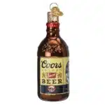 Coors Banquet Bottle Glass Ornament - Image 2