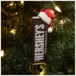Hershey's Milk Chocolate Bar with Santa Hat
