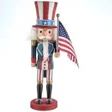 15" Hollywood Nutcrackers™ Uncle Sam Nutcracker