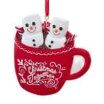 First Christmas Marshmallow Couple