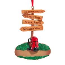 Hiking Ornament