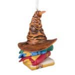 Harry Potter™ Sorting Hat™ and House Scarves Hallmark Ornament - Image 2